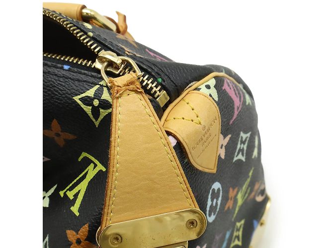 Louis Vuitton Monogram Multicolore Speedy 30 Handbag Black Multiple colors - view 10