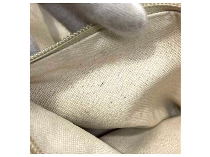 Borsa tote in tela e pelle nera e rossa Gucci Nero Rosso - vista 10