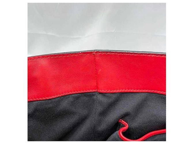 Borsa Tote 2 in 1 Christian Louboutin Nero Rosso - vista 9
