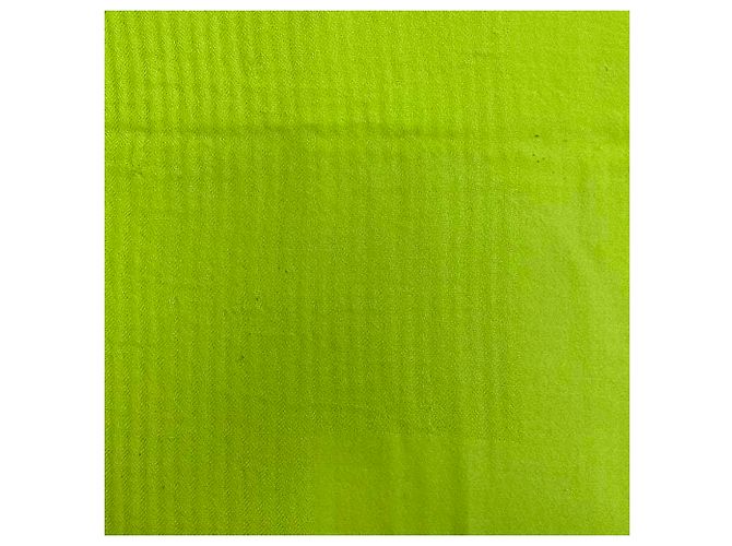 Hermès Stola in cashmere e lana verde chiaro Hermes - vista 10