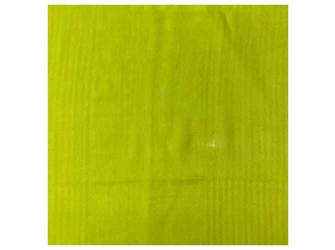 Hermès Stola in cashmere e lana verde chiaro Hermes - vista 7