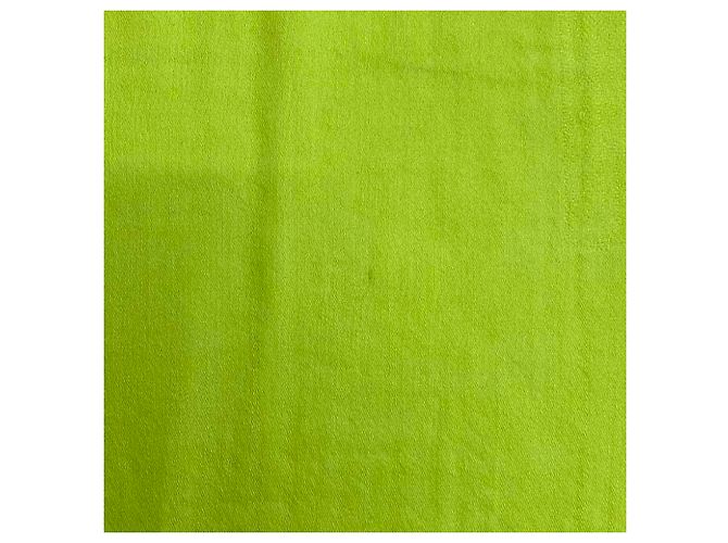 Hermès Stola in cashmere e lana verde chiaro Hermes - vista 8
