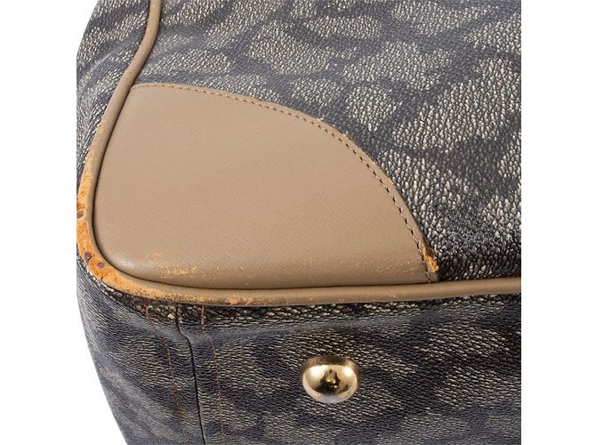 Bolso Doctor Bag Yves Saint Laurent Castaño Beige - vista 4
