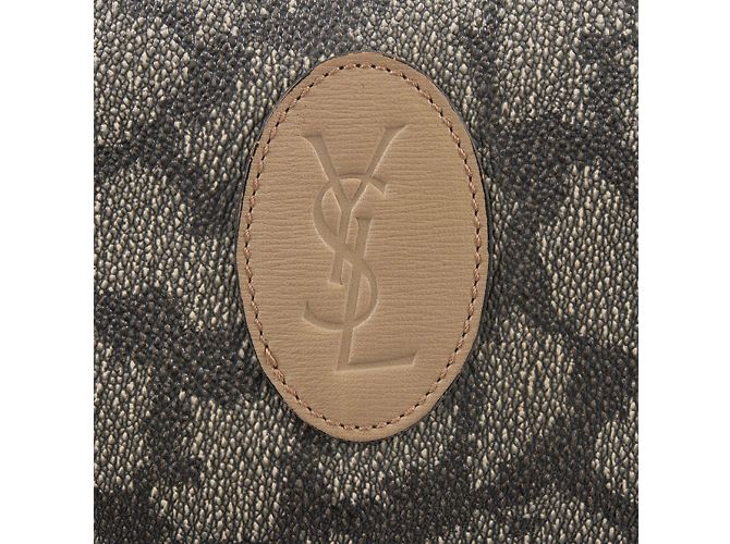 Bolso Doctor Bag Yves Saint Laurent Castaño Beige - vista 6