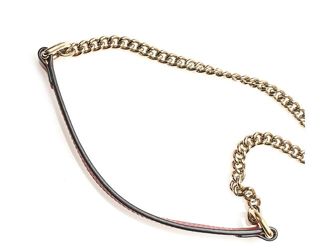Gucci Rosso Piccolo Dollaro Pelle di Vitello Interlocking G Crossbody - vista 10