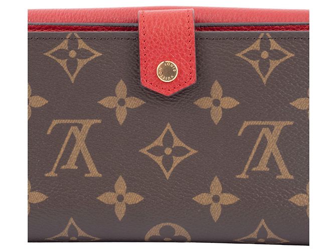 Portafoglio Pallas Compact Bi-fold di Louis Vuitton Marrone Rosso - vista 2