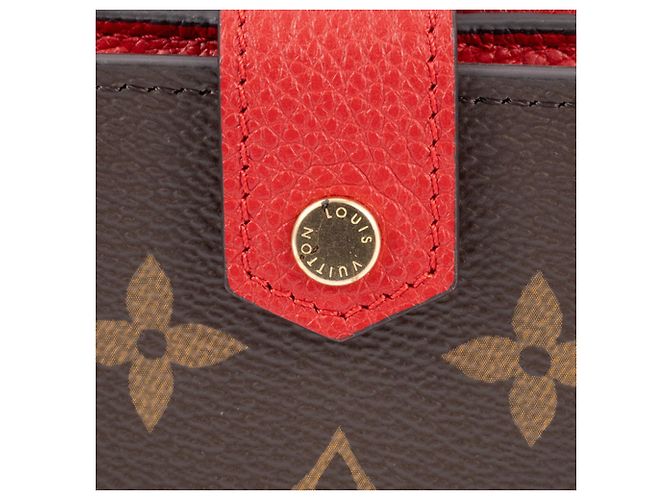 Portafoglio Pallas Compact Bi-fold di Louis Vuitton Marrone Rosso - vista 6