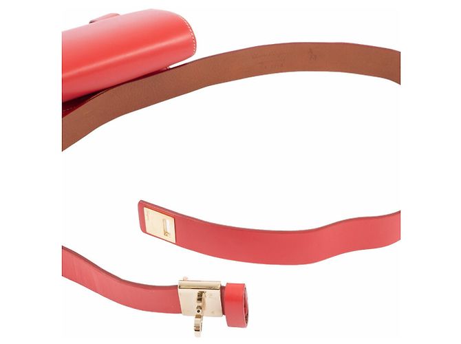 Marsupio Gancini Salvatore Ferragamo Rosso - vista 5