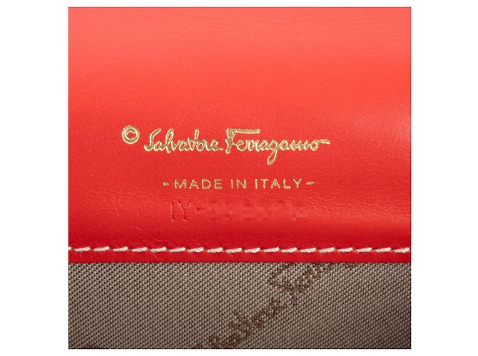 Marsupio Gancini Salvatore Ferragamo Rosso - vista 8