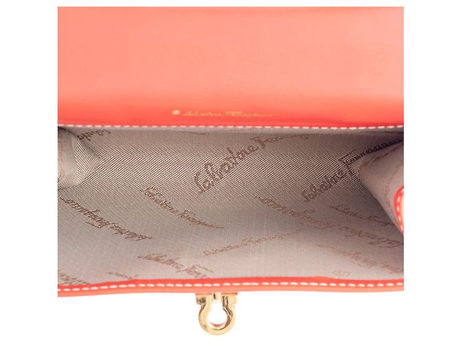 Marsupio Gancini Salvatore Ferragamo Rosso - vista 9