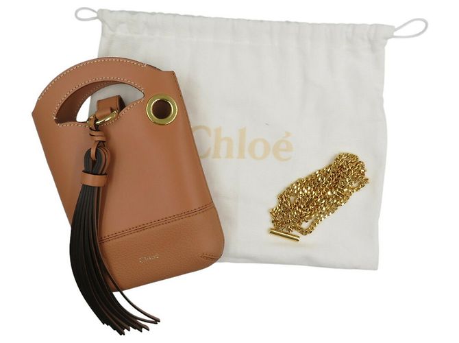 Handytasche Chloé Walden Braun - Ansicht 4