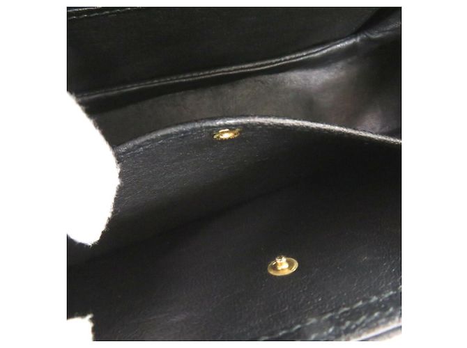 Borsa in pelle Gucci Bamboo Nero - vista 8