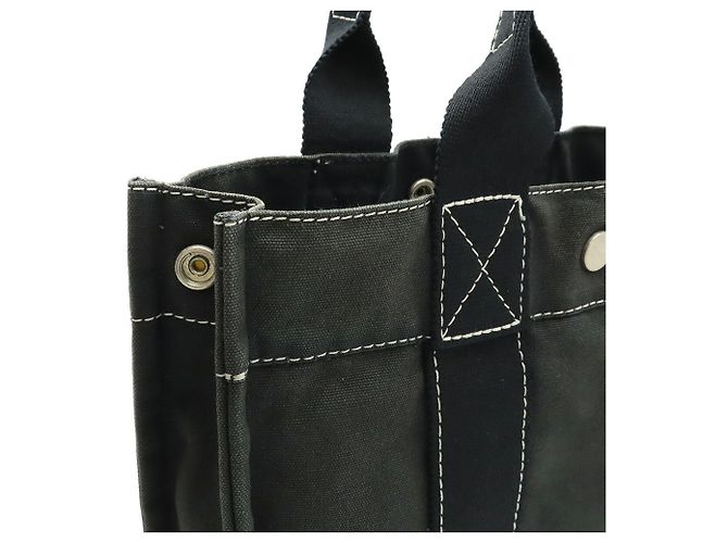 Hermès Borsa tote PM Deauville Hermes Nero - vista 6