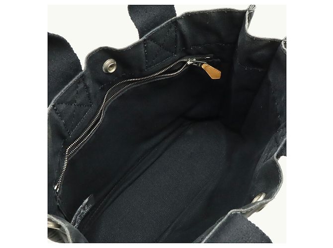 Hermès Borsa tote PM Deauville Hermes Nero - vista 7