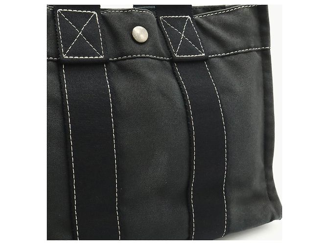 Hermès Borsa tote PM Deauville Hermes Nero - vista 8