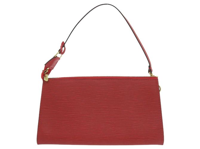 Borsa Pochette Accessory Louis Vuitton Rosso - vista 3