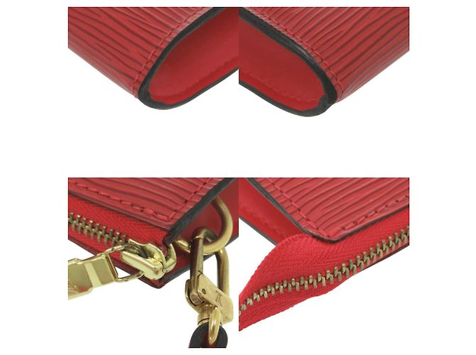 Borsa Pochette Accessory Louis Vuitton Rosso - vista 4