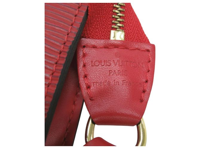 Borsa Pochette Accessory Louis Vuitton Rosso - vista 6