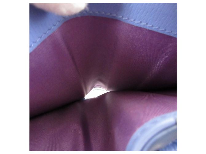 Billetera bi-fold de cuero morado Gucci Púrpura - vista 5