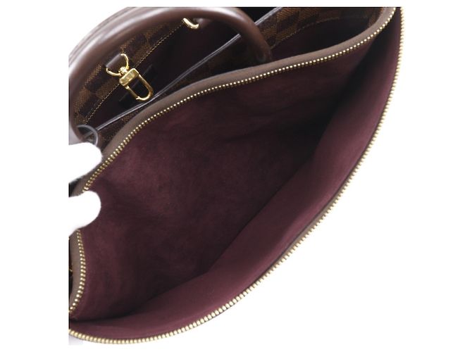 Borsa a mano Louis Vuitton Brompton Marrone - vista 8