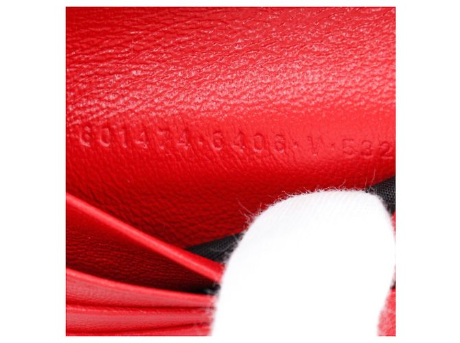 Balenciaga BB Geldbörse Rot - Ansicht 13