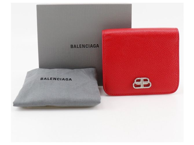 Balenciaga BB Geldbörse Rot - Ansicht 14
