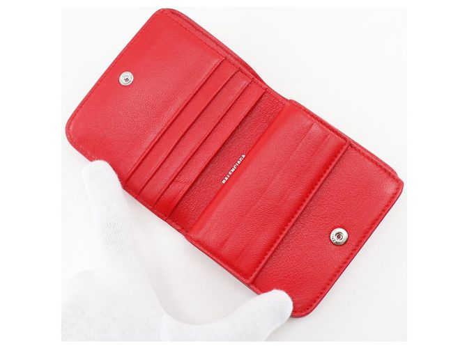Balenciaga BB Geldbörse Rot - Ansicht 5