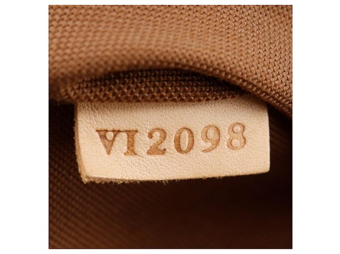 Borsa Batignolles Louis Vuitton Marrone - vista 13