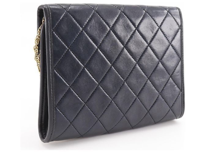 Borsa a Spalla Mini Matelassé Chanel Nero - vista 3