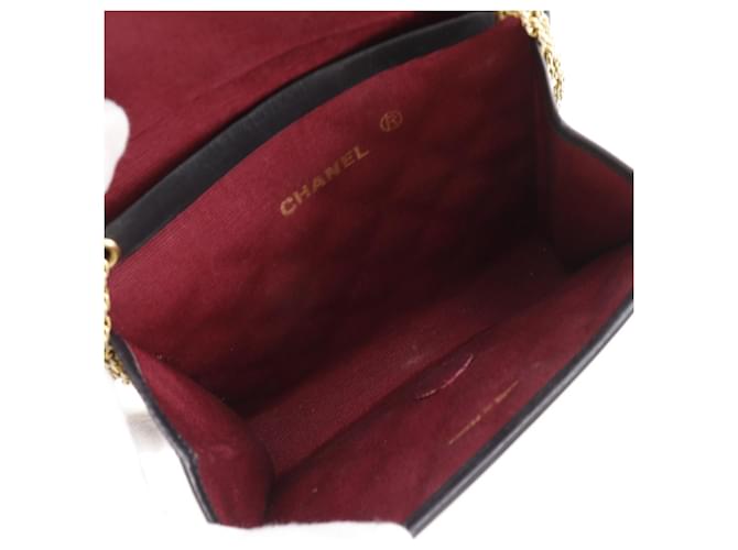 Borsa a Spalla Mini Matelassé Chanel Nero - vista 6