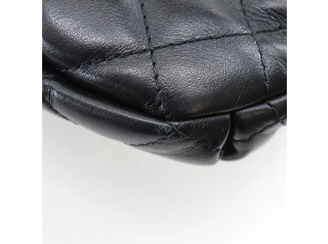 Borsa a vita Matelassé Chanel Nero - vista 11