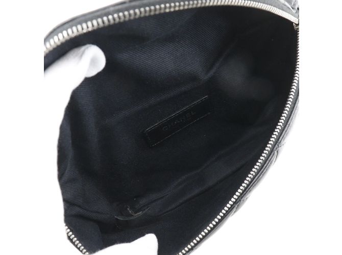 Borsa a vita Matelassé Chanel Nero - vista 8