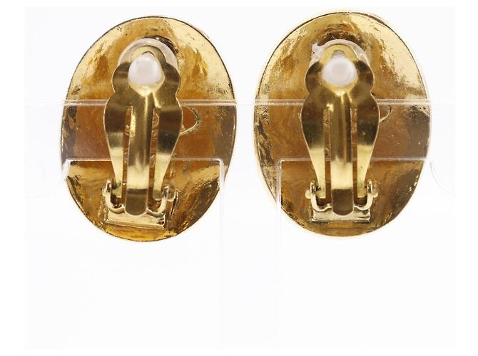 Orecchini a clip placcati in oro con il logo Coco di Chanel D'oro - vista 3