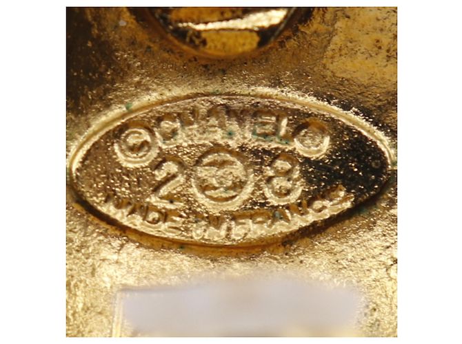Orecchini a clip placcati in oro con il logo Coco di Chanel D'oro - vista 6