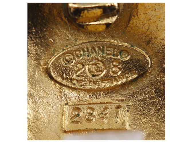 Orecchini a clip placcati in oro con il logo Coco di Chanel D'oro - vista 7