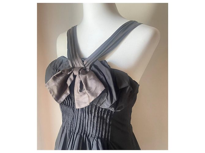 Wunderschönes Cocktailkleid SPORTMAX Schwarz - Ansicht 10