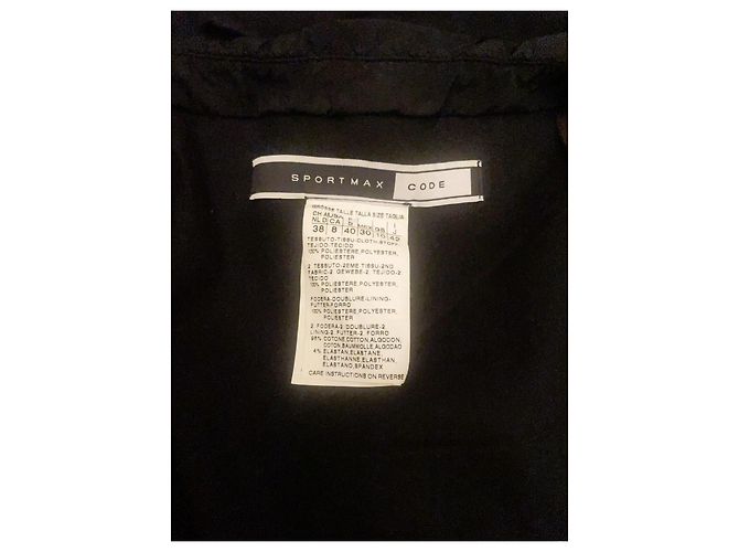 Wunderschönes Cocktailkleid SPORTMAX Schwarz - Ansicht 8