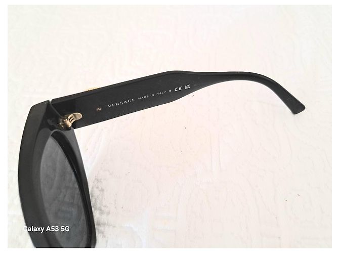Gafas de sol Versace Negras de Plástico - vista 6