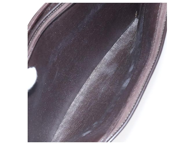Borsa a spalla in tela Trotter Christian Dior marrone oro Auth 124989 D'oro - vista 21