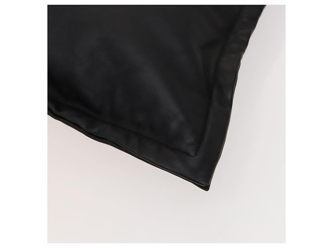Bolsa de ombro de couro preto e dourado Auth bs25324 da BURBERRY - vista 12