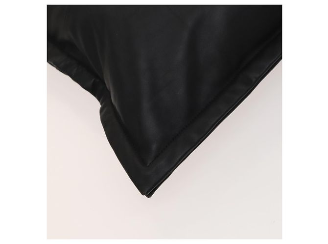 Bolsa de ombro de couro preto e dourado Auth bs25324 da BURBERRY - vista 13