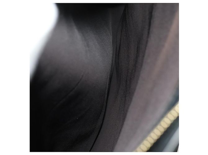 Bolsa de ombro de couro preto e dourado Auth bs25324 da BURBERRY - vista 16