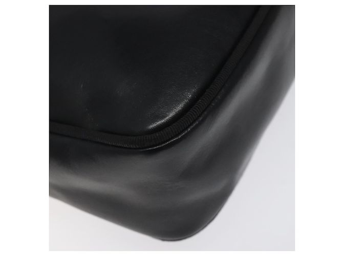 Borsa a Spalla Vala in Pelle Nera e Oro di Salvatore Ferragamo Auth bs25514 Nero D'oro - vista 13
