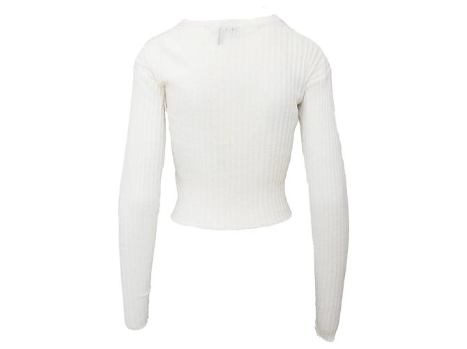 Romeo Gigli G Gigli Strickjacke Aus weiß - Ansicht 3