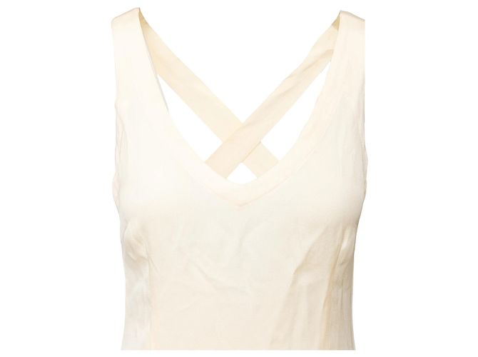 Autre Marque Vestido largo Future Ozbek Blanco roto - vista 3