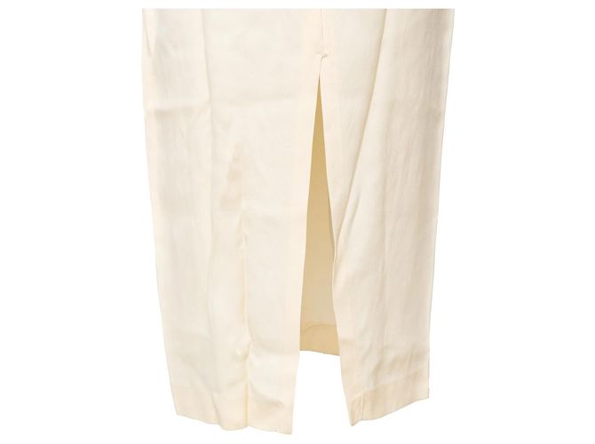 Autre Marque Vestido largo Future Ozbek Blanco roto - vista 7