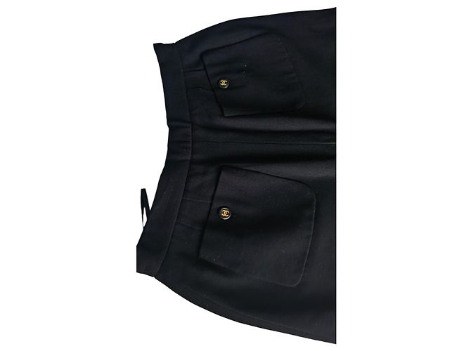 Pantalon chanel 1995 Negro - vista 4