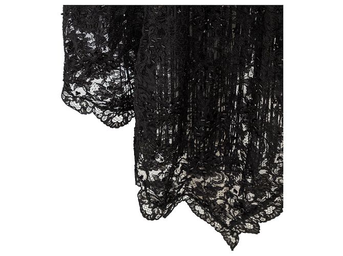 Vestido de encaje adornado Dolce & Gabbana Negro - vista 11