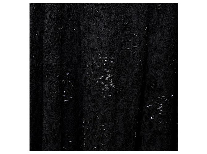 Vestido de encaje adornado Dolce & Gabbana Negro - vista 14