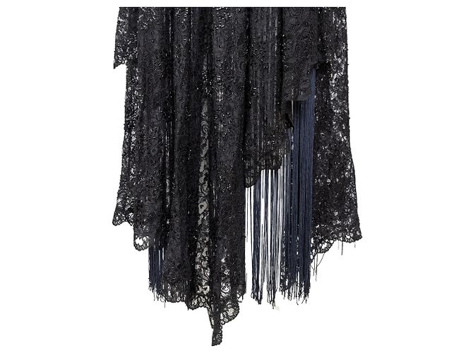 Vestido de encaje adornado Dolce & Gabbana Negro - vista 9